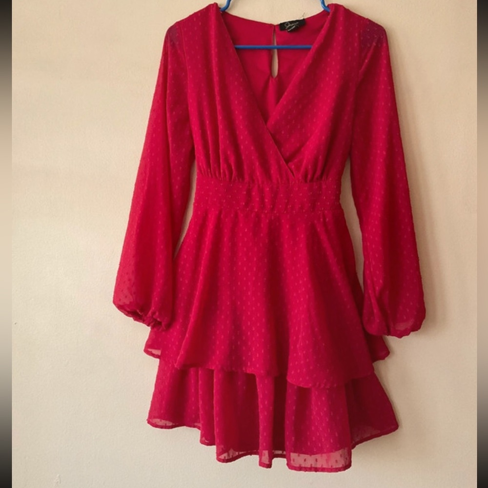Japna Vibrant Red Dress size M